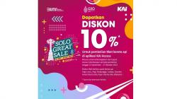 KAI Beri Diskon Khusus Tiket untuk Dukung Solo Great Sale, Ini Daftarnya