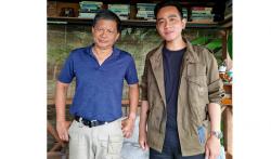 Gibran Temui Rocky Gerung: Alhamdulillah Berkesempatan Main ke Kediaman Idola Saya