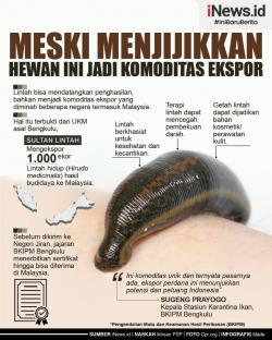Infografis Meski Menjijikan, Hewan Ini Ternyata Jadi Komoditas Ekspor 