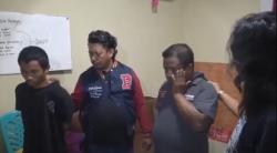 Kawanan Pencuri Besi Proyek Jalan Diringkus Polisi <
