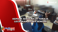 Kepala Sekolah di Toraja Lecehkan Siswa Sendiri