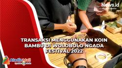 Unik, Transaksi Menggunakan Koin Bambu di Wolobolo Ngada Festival 2022