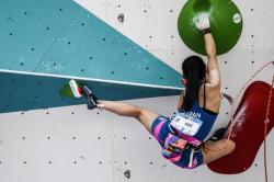 Atlet Korsel Seo Chaehyun Raih Posisi Pertama Kualifikasi Lead Putri Kejuaraan Dunia Panjat Tebing 2022 