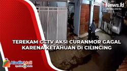 Aksi Curanmor Gagal karena Ketahuan Terekam CCTV di Cilincing