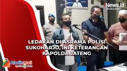 Ini Keterangan Kapolda Jateng terkait Ledakan di Asrama Polisi Sukoharjo