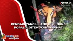 Ditemukan, Pendaki yang Hilang Selamat dalam Jurang 85 Meter di Gunung Popalia