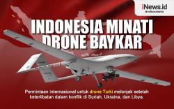 Infografis Indonesia Minati Drone Tempur Turki Bayraktar