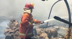 Pabrik Mebel di Mojokerto Ludes Terbakar, Produk Ekspor ke Jepang Hangus 