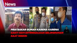 Pria di Sragen Bakar Rumah karena Sakit Hati Ditinggalkan Selingkuhan saat Miskin 