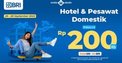 Tinggal 2 Hari Lagi! Gunakan Kartu Debit dan Kredit BRI Anda untuk Dapatkan Diskon s.d Rp200.000 di Mister Aladin!