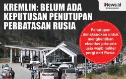Infografis Kremlin: Belum Ada Keputusan Penutupan Perbatasan Rusia