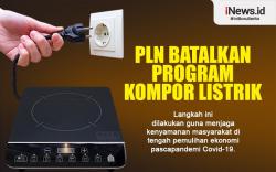 Infografis PLN Batalkan Program Kompor Listrik