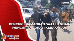 Mencuri di Lokasi Kebakaran, Pencuri Diamuk Warga Cikini Kramat