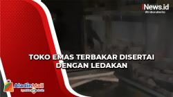 Toko Emas di Jakarta Pusat Terbakar Disertai Ledakan