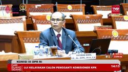 Nyoman Wara Jalani Fit and Proper Test Capim KPK, Paparkan Trilogi Pemberantasan Korupsi
