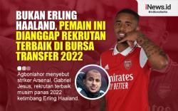 Infografis Pemain Rekrutan Terbaik di Bursa Transfer 2022