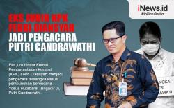 Infografis Eks Jubir KPK Febri Diansyah Jadi Pengacara Putri Candrawathi