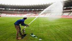 Perawatan Rumput Stadion Utama GBK Sambut Piala AFF 2022 - Piala Dunia U20 2023
