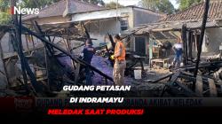 Gudang Petasan di Indramayu Porak-poranda Akibat Ledakan saat Produksi