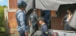 Polisi Gerebek Kampung Narkoba di Palangka Raya, 1 Orang Diamankan 