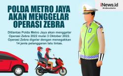 Infografis Polda Metro Jaya Akan Gelar Operasi Zebra<