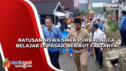 Ratusan Siswa SMKN Purbalingga Belajar di Pasar, Berikut Faktanya