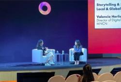 Valencia Tanoesoedibjo Berbagi Perkembangan Bisnis Digital di APOS 2022<