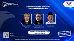 Sudah Siapkah Industri Otomotif RI Beralih ke Mobil Listrik? Simak Pembahasannya di Webinar Partai Perindo Besok