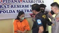 Digerebek di Hotel, Janda Cantik di Kendari Tepergok Bawa 16 Paket Sabu Hampir 1 Kg