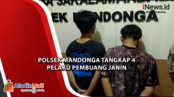  Polsek Mandonga Tangkap 4 Pelaku Pembuang Janin