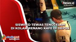 Tim Inafis Polres Depok Evakuasi Siswi SD Tenggelam di Kolam Renang Kafe