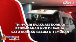 TNI-Polri Evakuasi Korban Penembakan KKB di Papua, Satu Perempuan Belum Ditemukan