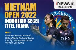 Infografis Indonesia Segel Titel Juara Vietnam Open 2022 