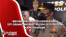 Ricuh di Stadion Kanjuruhan 127 Orang Tewas, Begini Kronologinya