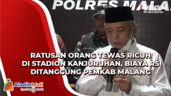 Pemkab Malang Gratiskan Biaya RS terkait Tewasnya Ratusan Orang di Stadion Kanjuruhan