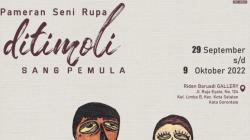 Pameran Ditimoli Sajikan 24 Karya Seniman dan Perupa Muda Gorontalo, Salah Satunya Siswi SMA 