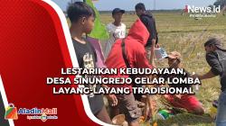 Lestarikan Kebudayaan, Desa Sinungrejo Gelar Lomba Layang-Layang Tradisional