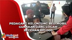 Pasutri Pedagang Kelontong di Jambi Beli Mobil Pakai Uang Koin Rp1.000