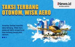 Infografis Taksi Terbang Buatan Amerika Wish Aero