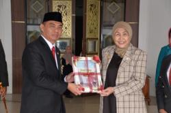 Bupati Barito Kuala Serahkan Grand Design Pembangunan Kependudukan