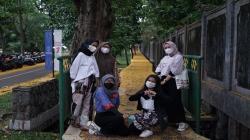 Guguran Bunga Angsana di UNS, Berikan Momen Indah untuk Swafoto