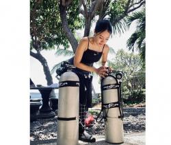 Mengenal Karina Fiorentina, Bidadari Cantik Sport Enthusiast yang Jago Diving