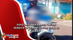 Foto Aksi Pria Pamer Organ Sensitif di Tempat Umum Viral di Sikka