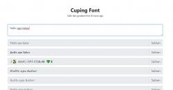 Cara Menggunakan Font Cuping Telegram Tanpa Aplikasi Tambahan