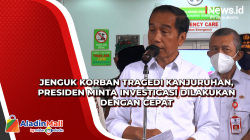 Jenguk Korban Tragedi Kanjuruhan, Presiden Minta Investigasi Dilakukan dengan Cepat