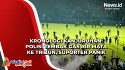 Kronologi Kanjuruhan: Polisi Tembak Gas Air Mata ke Tribun, Suporter Panik