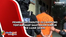 Pembunuh Pasutri di Lampung Tertangkap saat Akan Kabur ke Luar Jawa