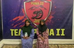 Diduga Terlibat Pencurian HP, 2 Emak-emak Ditangkap Polisi