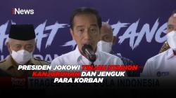 Presiden Jokowi Tinjau Stadion Kanjuruhan dan Jenguk Para Korban 