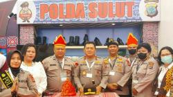 Buka Stand Pameran di Nusa Dua Bali, Polda Sulut Promosikan Kacang Goyang